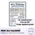 Print selv kalender