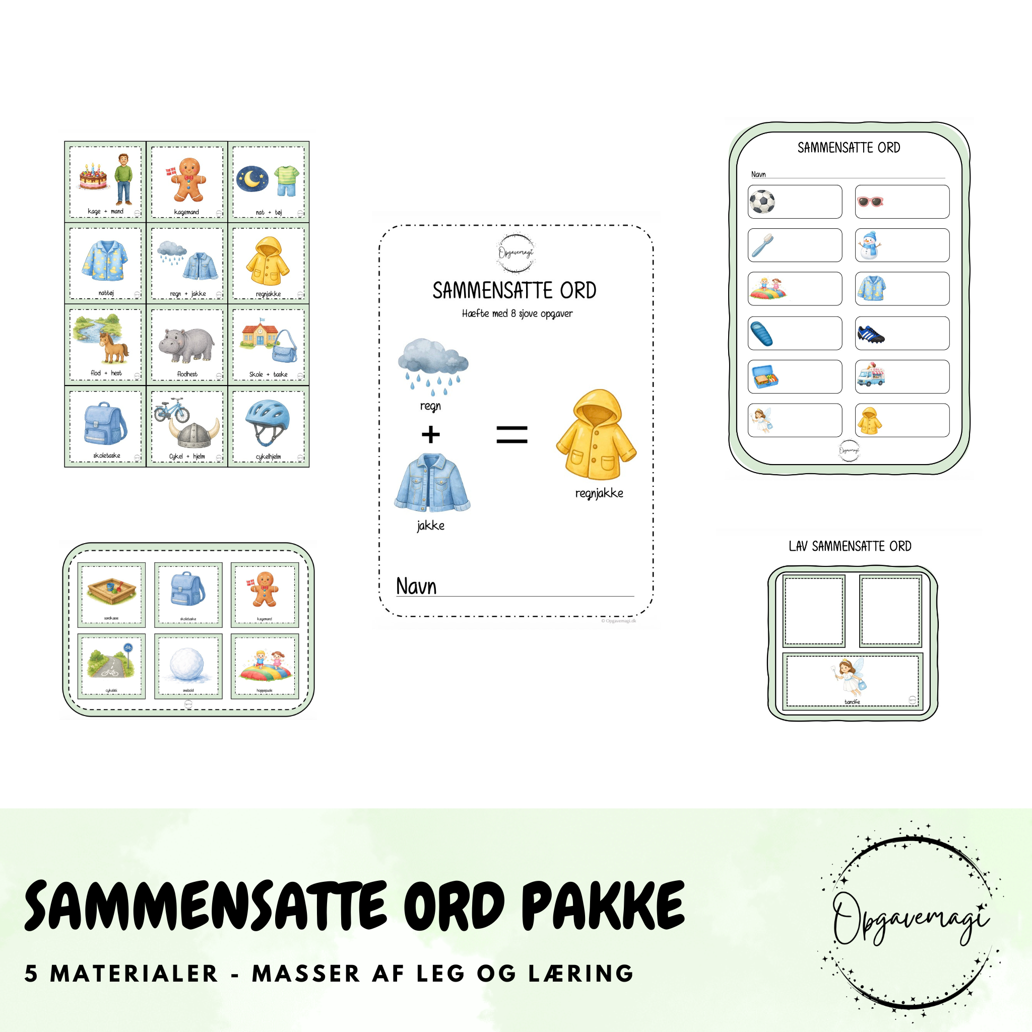 Sammensatte ord pakke