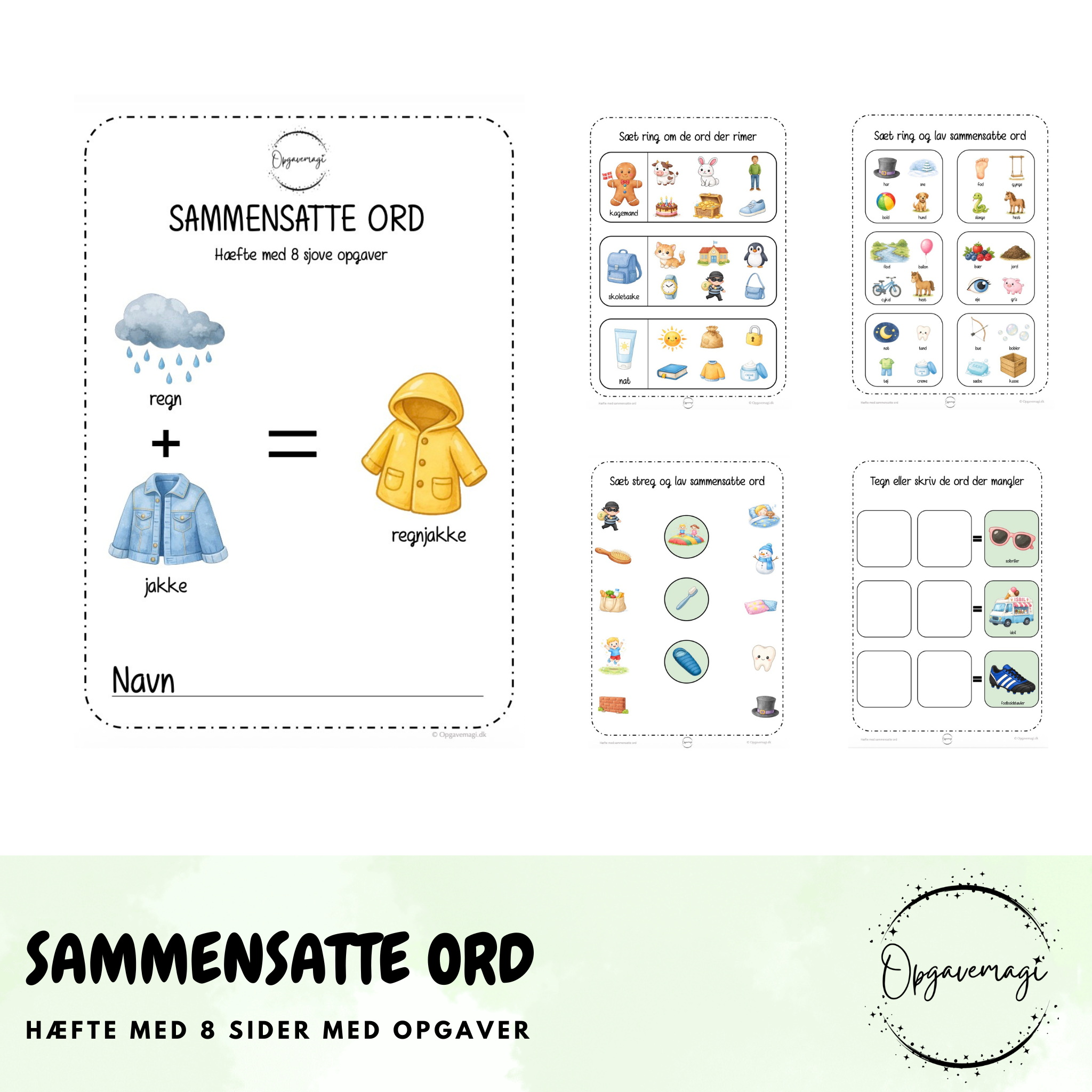 Sammensatte ord pakke