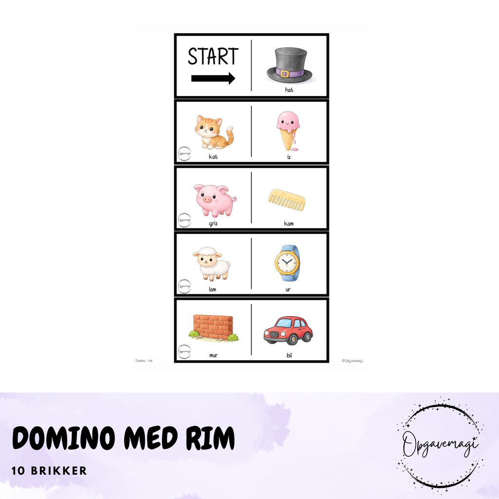 4 x Domino