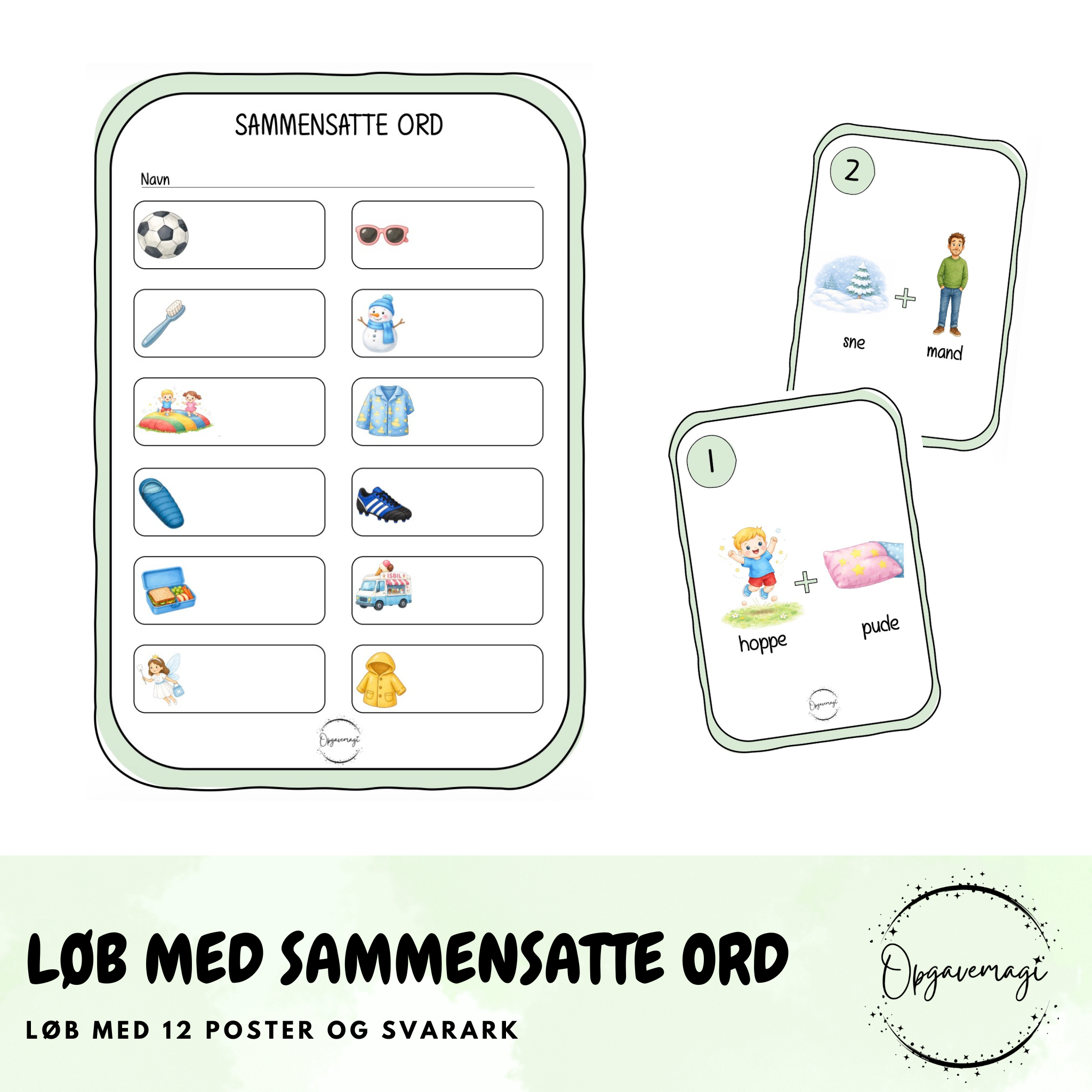 Sammensatte ord pakke