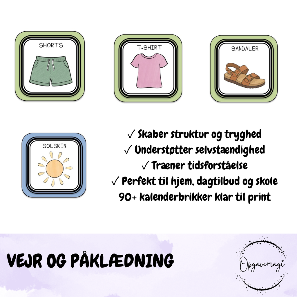 Print selv kalender