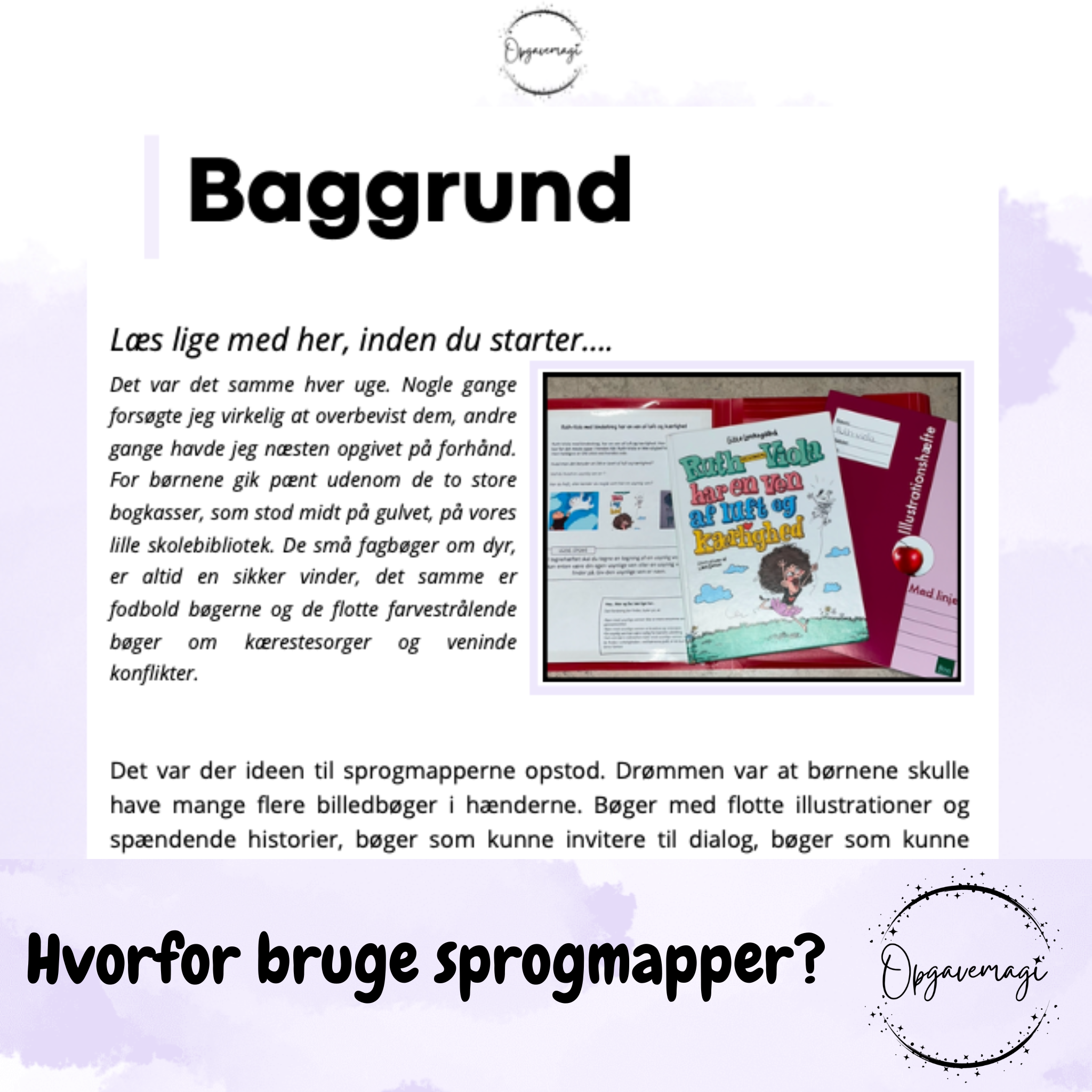 Sprogmapper – En e-bog med step by step guide